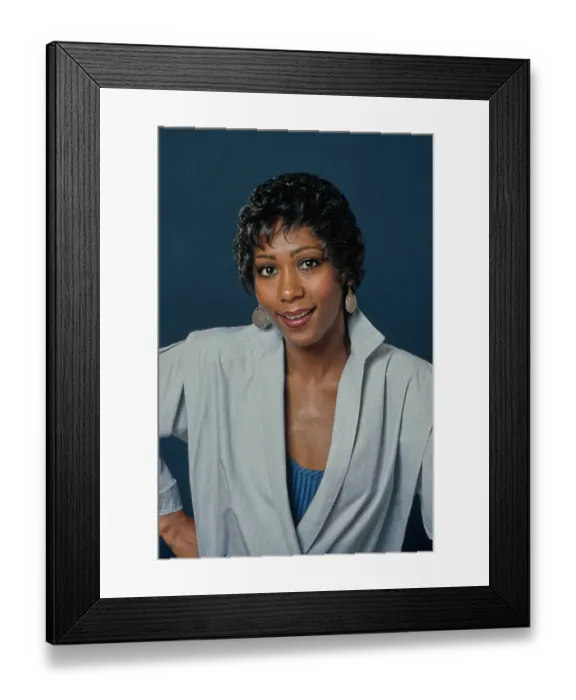 Framed Print : Berlinda Tolbert, American Actress Framed Print : Berlinda Tolbert, American Actress