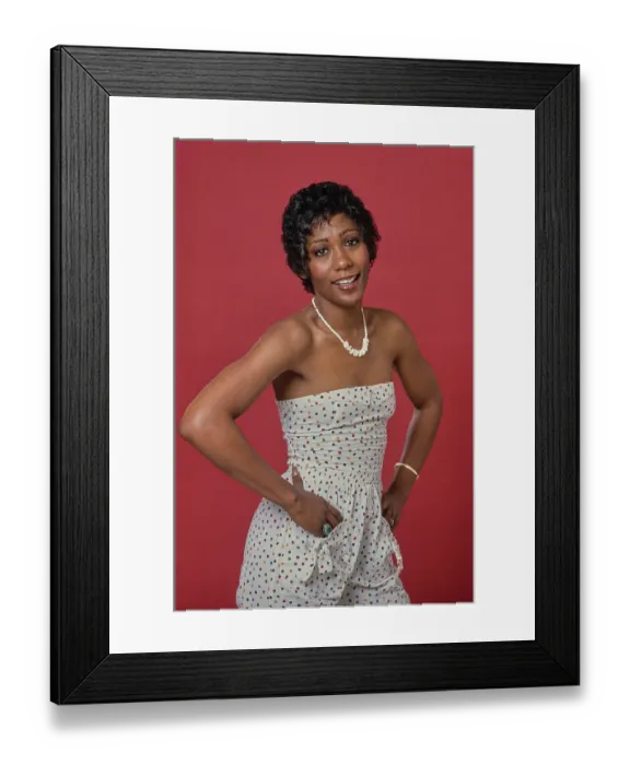 Framed Print : Berlinda Tolbert, American Actress Framed Print : Berlinda Tolbert, American Actress