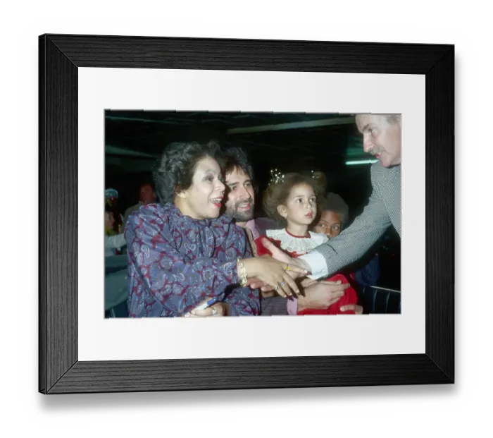 Framed Print : Minnie Riperton And Family, 1978 Framed Print : Minnie Riperton And Family, 1978