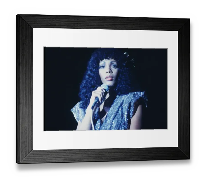 Framed Print : Queen Of Disco Performing Framed Print : Queen Of Disco Performing