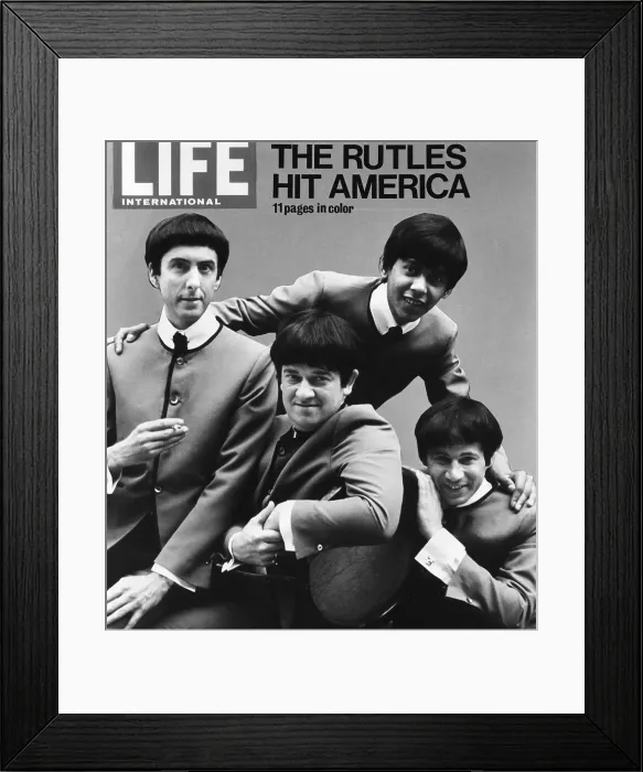 Framed Print : The Rutles Hit America Framed Print : The Rutles Hit America