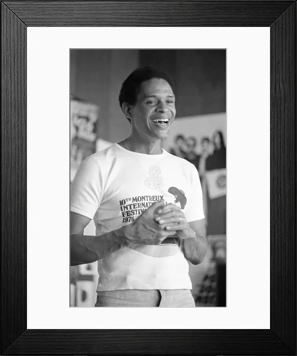 Framed Print : Al Jarreau Portrait