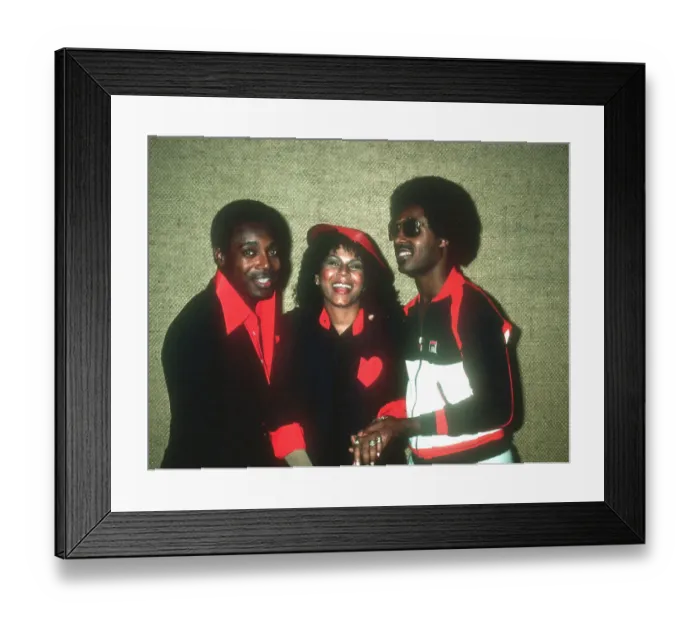 Framed Print : George Benson, Minnie Riperton And Stevie Wonder