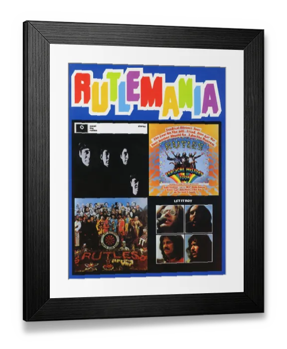 Framed Print : The Rutles Promo Booklet Framed Print : The Rutles Promo Booklet