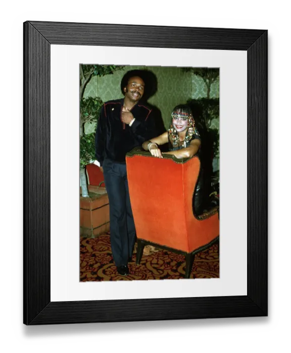 Framed Print : Peaches & Herb Portrait Framed Print : Peaches & Herb Portrait