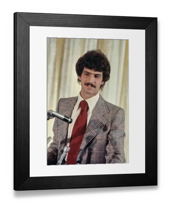 Framed Print : Mark Spitz, American Swimmer