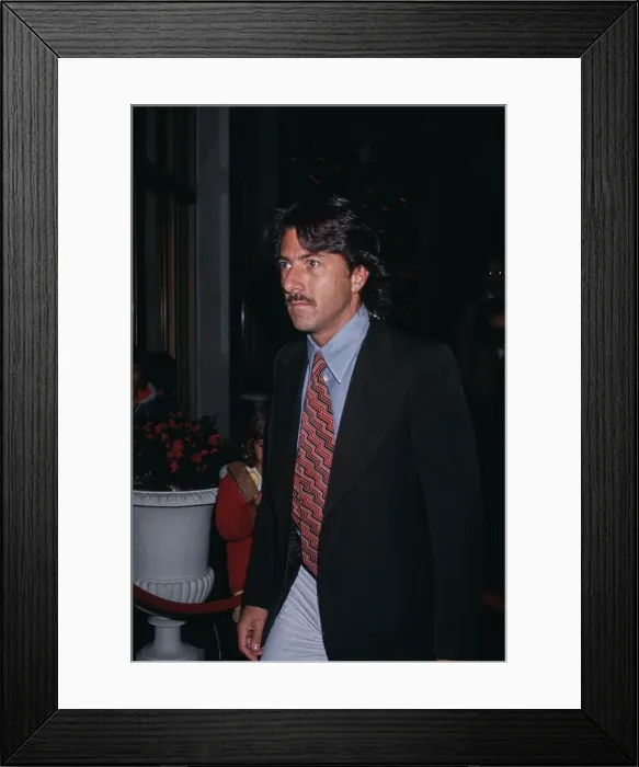 Framed Print : Dustin Hoffman, American Actor Framed Print : Dustin Hoffman, American Actor