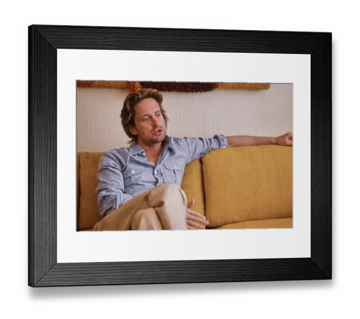 Framed Print : Michael Douglas, American Actor Framed Print : Michael Douglas, American Actor