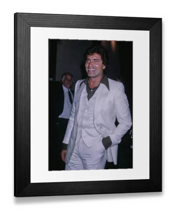 Framed Print : Engelbert Humperdinck, British Singer Framed Print : Engelbert Humperdinck, British Singer