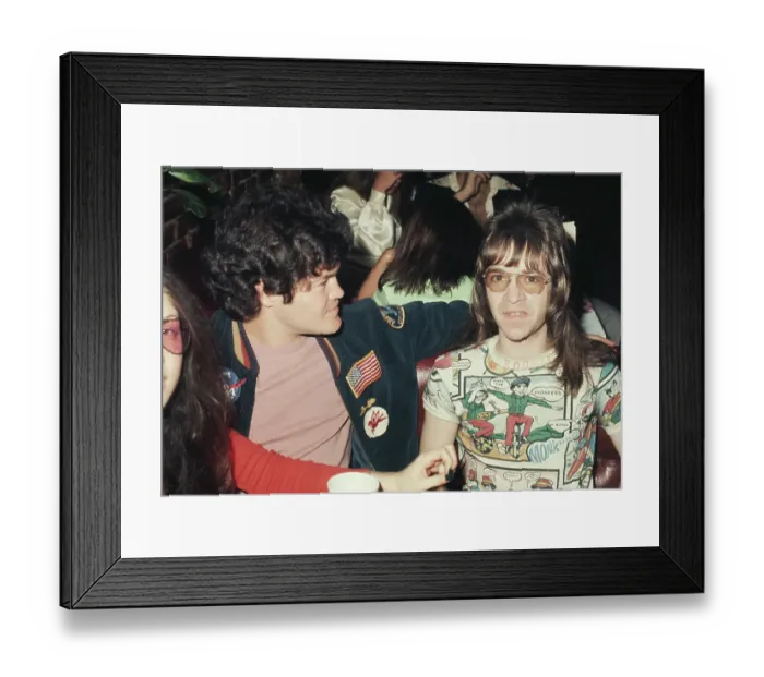 Framed Print : Dolenz And Bingenheimer Framed Print : Dolenz And Bingenheimer