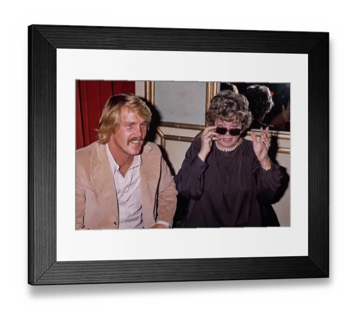 Framed Print : Nick Nolte & Shelley Winters Framed Print : Nick Nolte & Shelley Winters