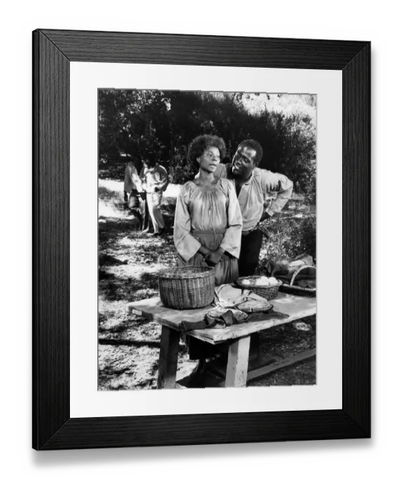 Framed Print : Roots TV Still Framed Print : Roots TV Still