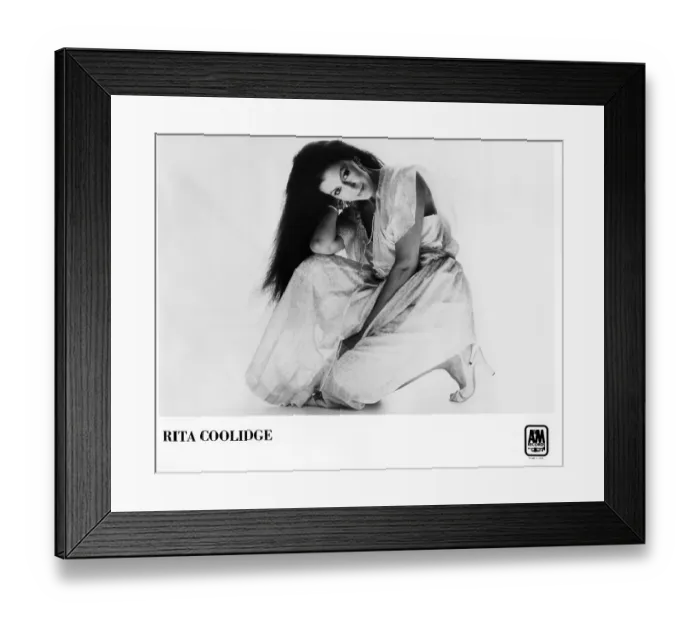 Framed Print : Rita Coolidge Portrait Framed Print : Rita Coolidge Portrait