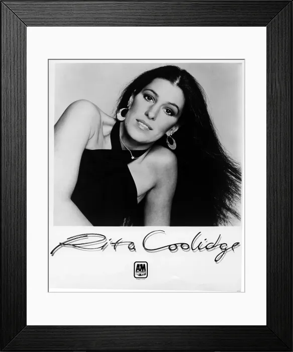 Framed Print : Rita Coolidge Portrait Framed Print : Rita Coolidge Portrait
