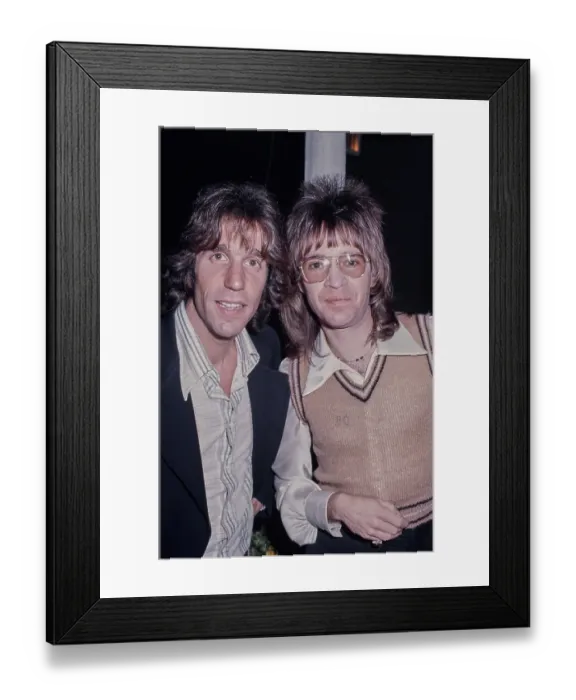 Framed Print : Henry Winkler & Rodney Bingenheimer Framed Print : Henry Winkler & Rodney Bingenheimer