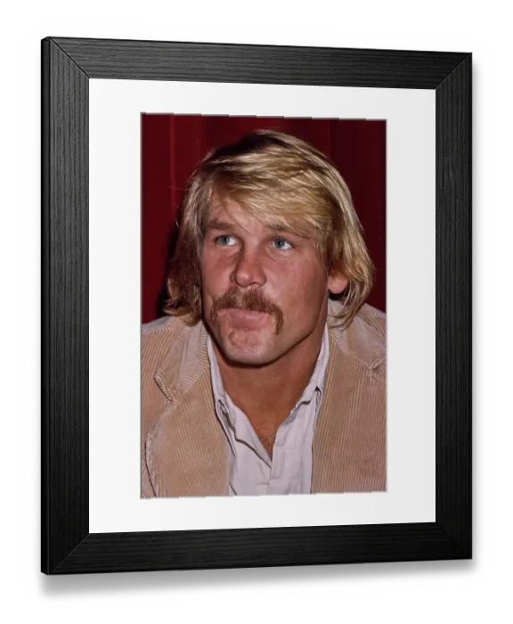 Framed Print : Nick Nolte, American Actor Framed Print : Nick Nolte, American Actor