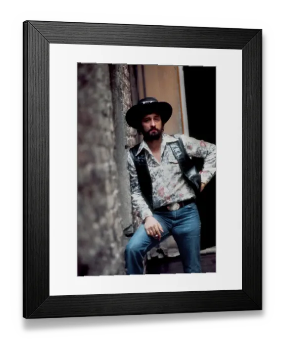 Framed Print : Tompall Glaser Portrait Session Framed Print : Tompall Glaser Portrait Session