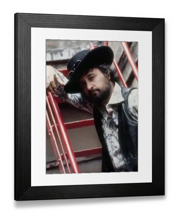 Framed Print : Tompall Glaser Portrait Session Framed Print : Tompall Glaser Portrait Session