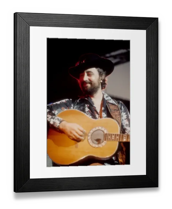 Framed Print : Tompall Glaser In Concert Framed Print : Tompall Glaser In Concert