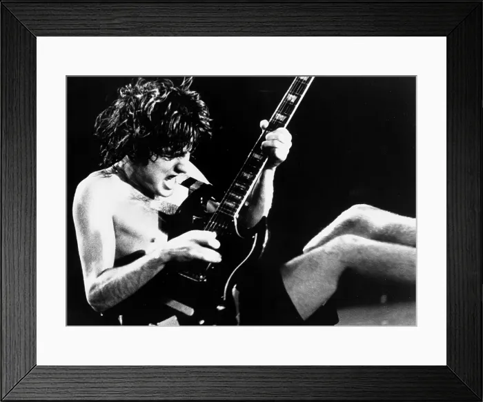 Framed Print : AC / DC Performing