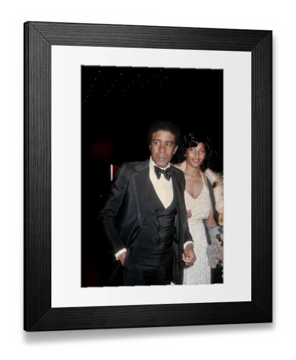 Framed Print : Richard Pryor And Pam Grier