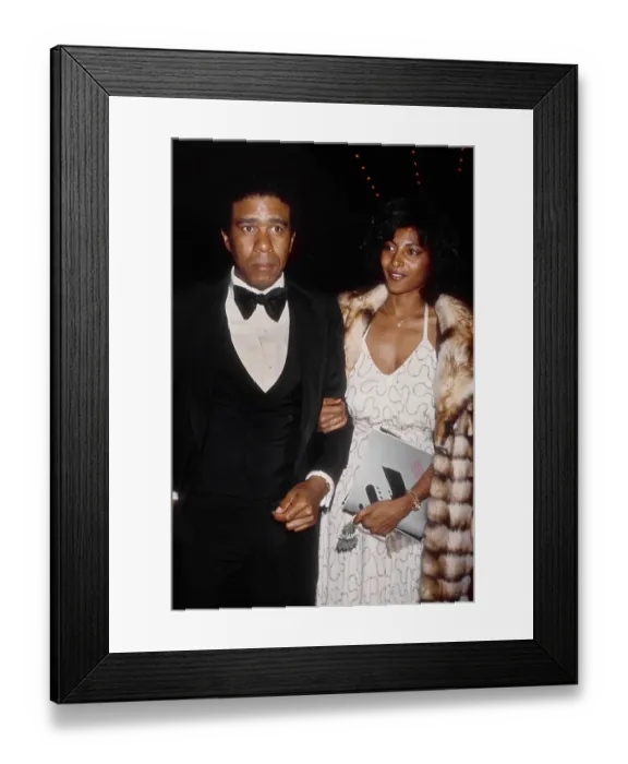 Framed Print : Richard Pryor And Pam Grier Framed Print : Richard Pryor And Pam Grier