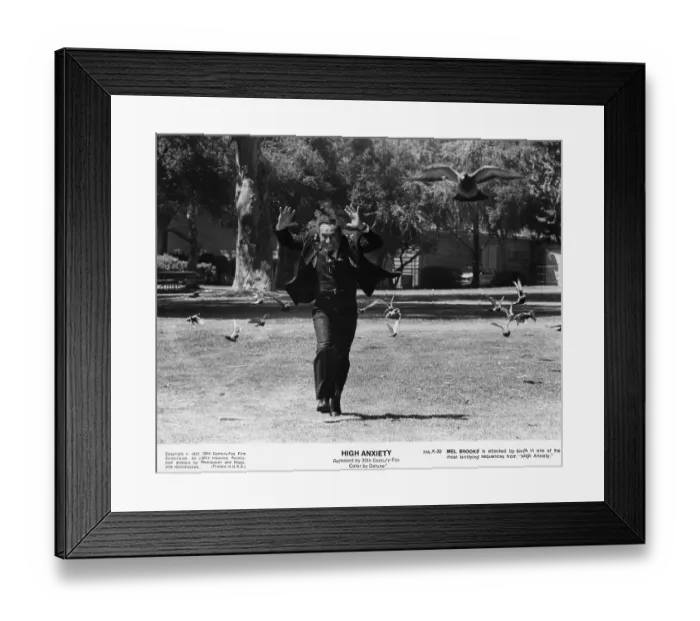 Framed Print : High Anxiety Film Still Framed Print : High Anxiety Film Still