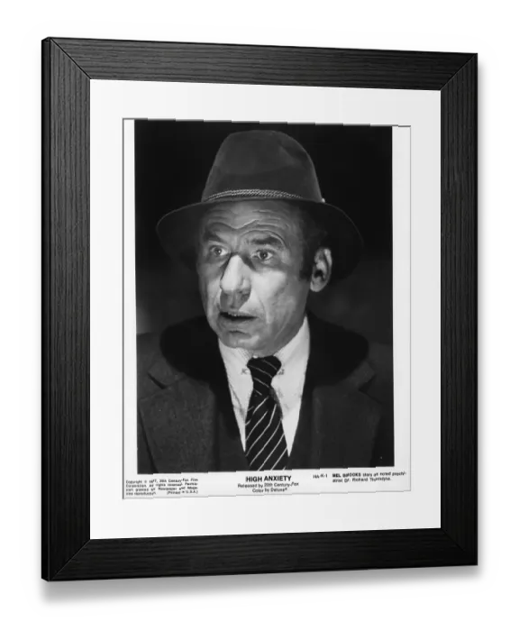 Framed Print : High Anxiety Film Still Framed Print : High Anxiety Film Still