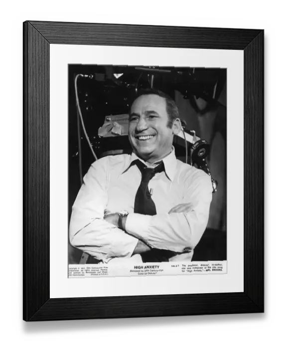 Framed Print : High Anxiety Film Still Framed Print : High Anxiety Film Still