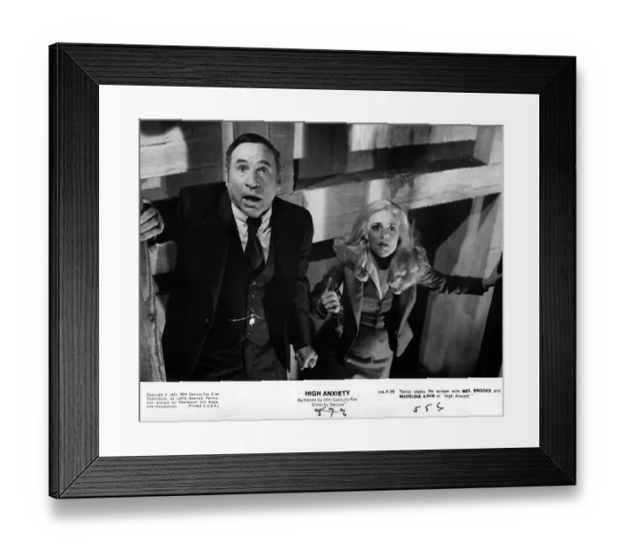 Framed Print : High Anxiety Film Still Framed Print : High Anxiety Film Still