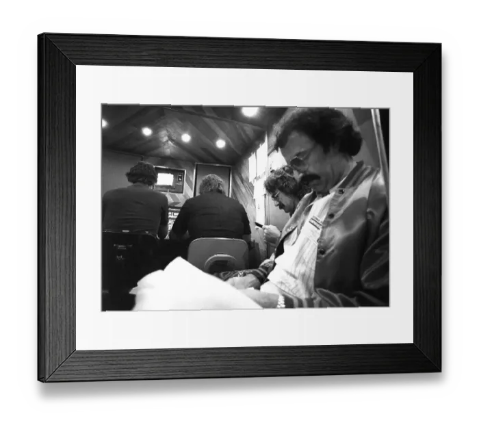 Framed Print : Pete Bellotte And Giorgio Moroder Framed Print : Pete Bellotte And Giorgio Moroder