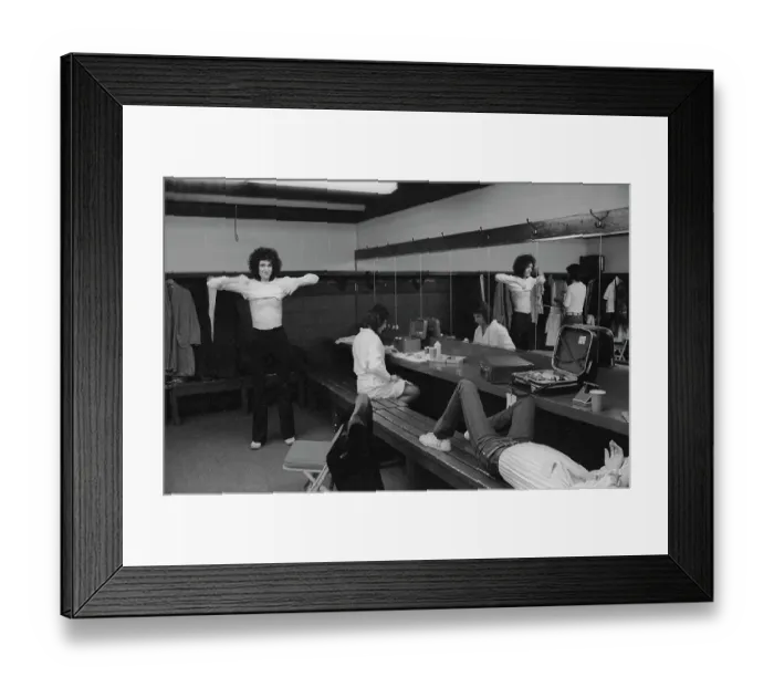 Framed Print : Queen Backstage Framed Print : Queen Backstage