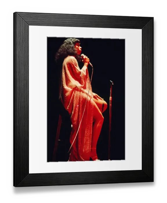 Framed Print : Queen Of Disco Performing Framed Print : Queen Of Disco Performing