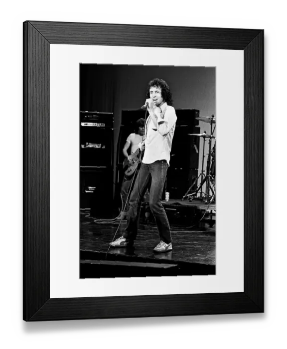 Framed Print : AC / DC Rehearses For Gig Framed Print : AC / DC Rehearses For Gig
