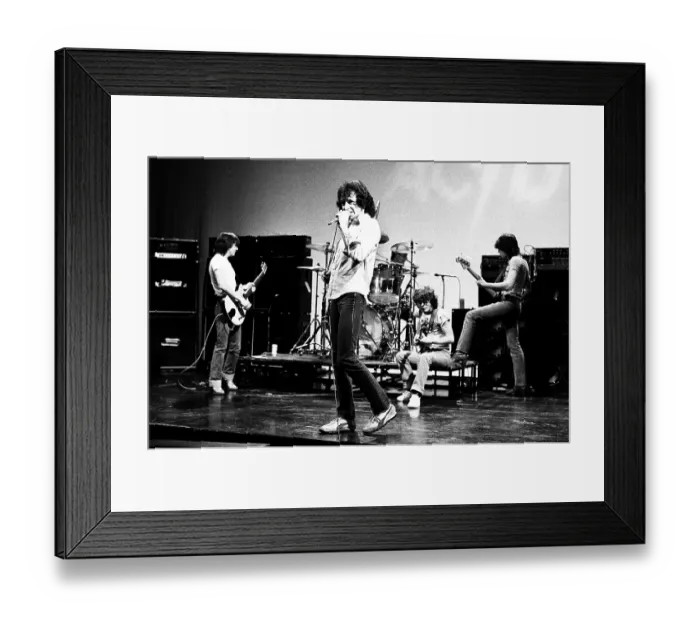 Framed Print : AC / DC Rehearses For Gig Framed Print : AC / DC Rehearses For Gig