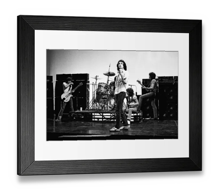 Framed Print : AC / DC Rehearses For Gig Framed Print : AC / DC Rehearses For Gig
