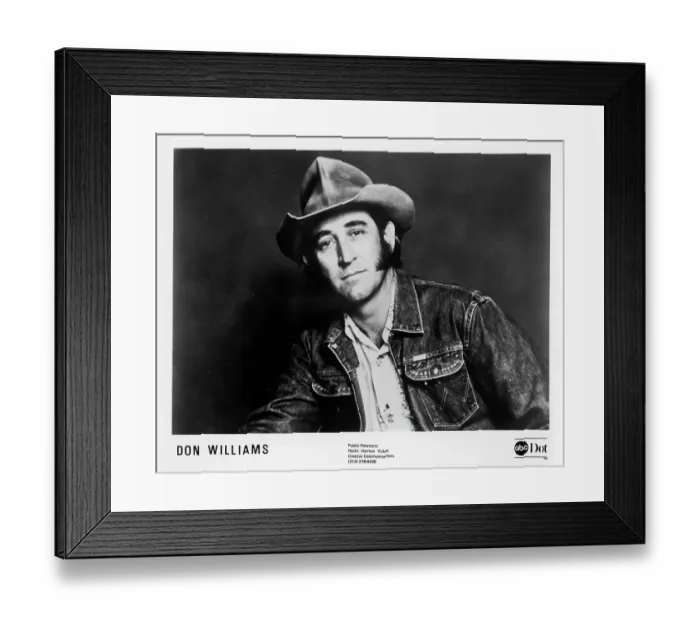 Framed Print : Don Williams Portrait Session Framed Print : Don Williams Portrait Session