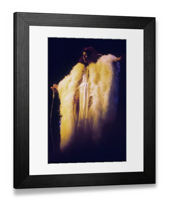 Framed Print : The Queen Of Disco Performing Framed Print : The Queen Of Disco Performing