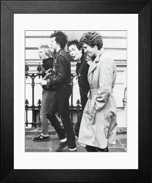 Framed Print : Punk Band The Sex Pistols Framed Print : Punk Band The Sex Pistols