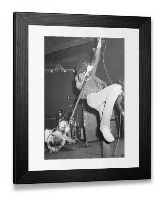 Framed Print : The Ramones Performing Framed Print : The Ramones Performing
