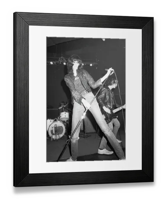 Framed Print : The Ramones Performing Framed Print : The Ramones Performing