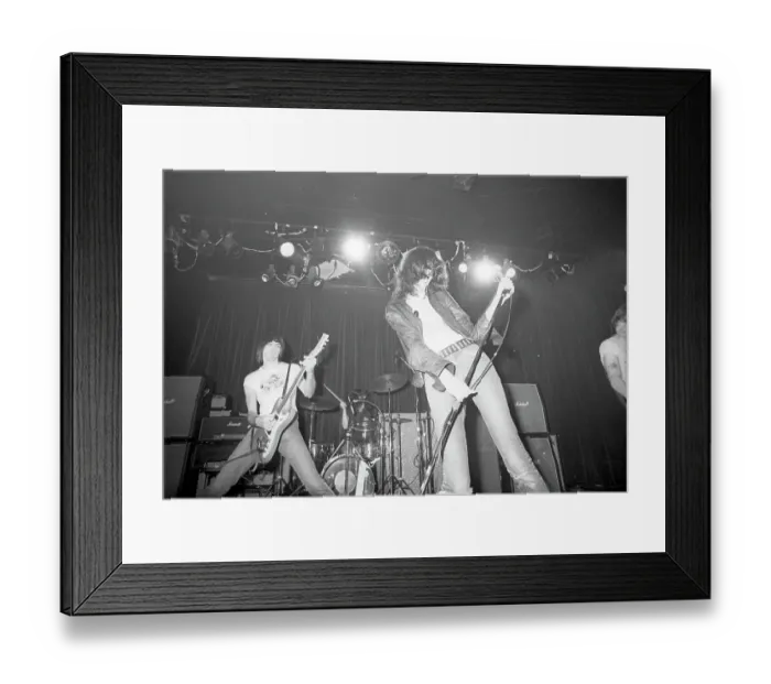 Framed Print : The Ramones Performing Framed Print : The Ramones Performing