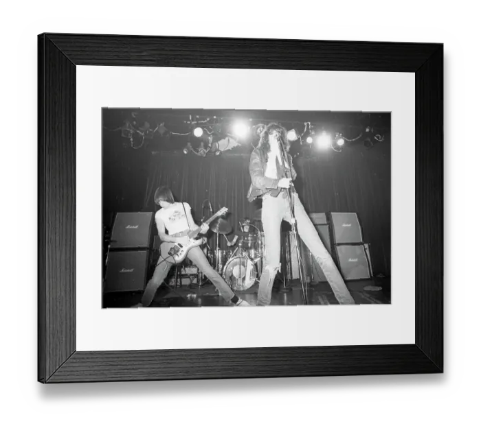 Framed Print : The Ramones Performing Framed Print : The Ramones Performing