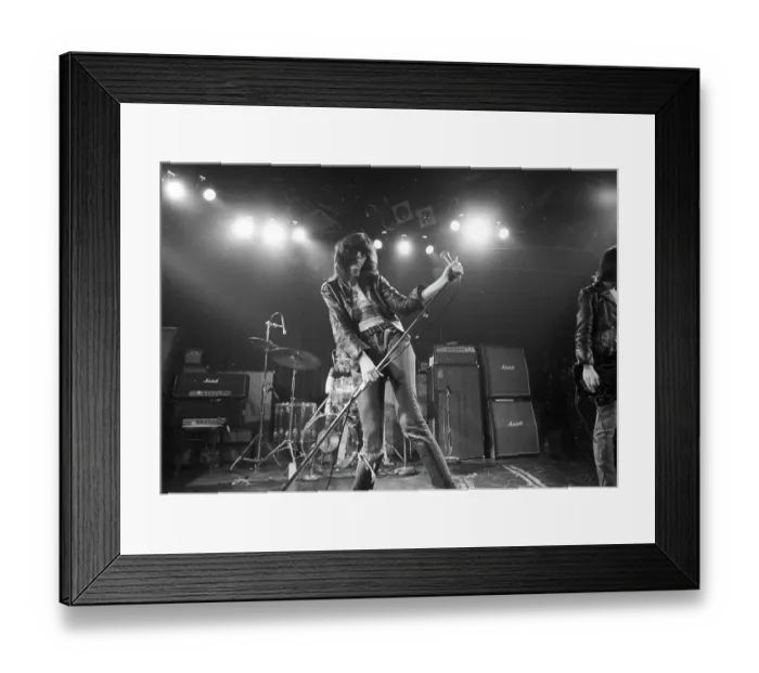 Framed Print : The Ramones Performing