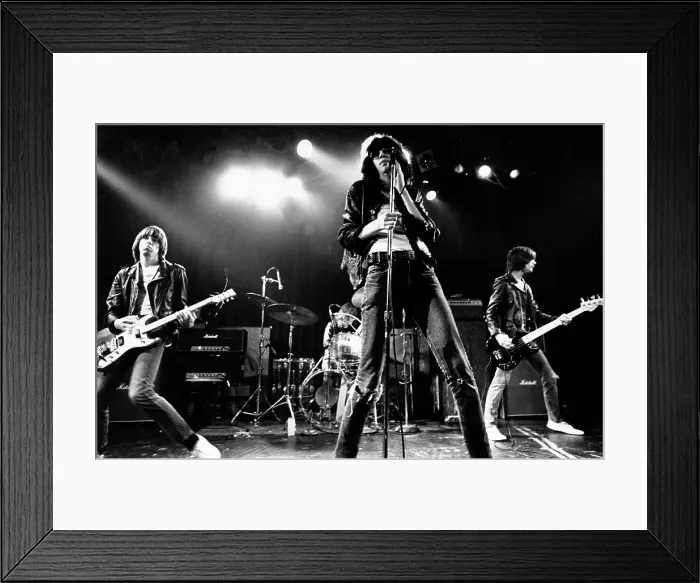 Framed Print : Ramones Performing Framed Print : Ramones Performing