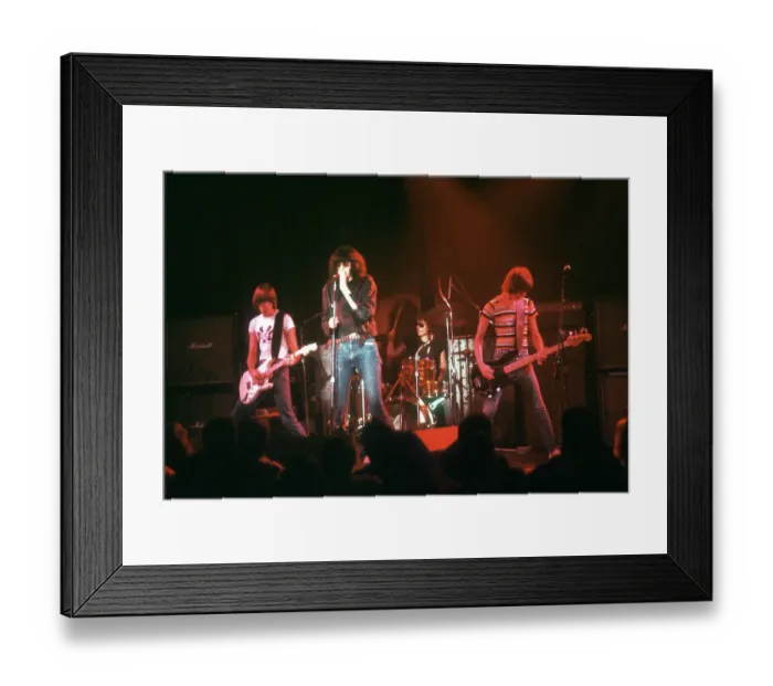 Framed Print : Ramones Performing Framed Print : Ramones Performing