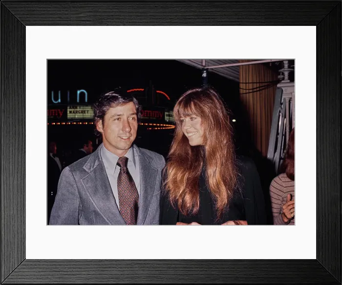 Framed Print : Jane Fonda And Tom Hayden Framed Print : Jane Fonda And Tom Hayden