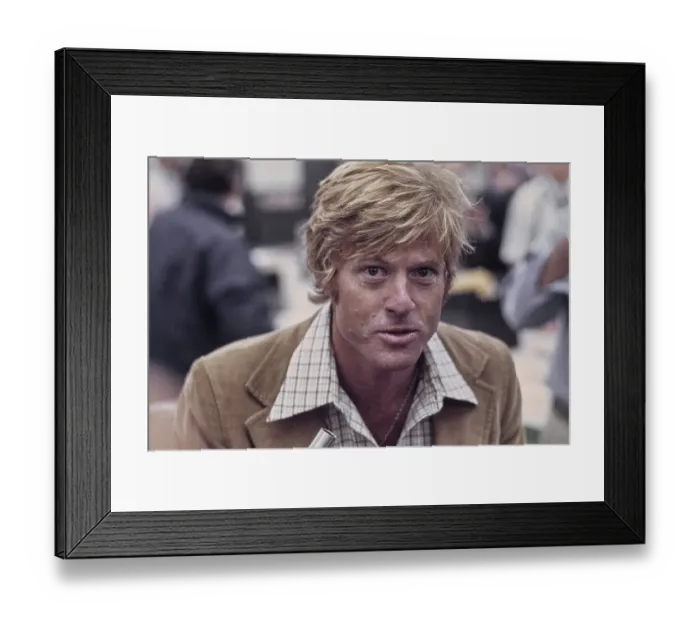 Framed Print : On The Set Of All The President's Men Framed Print : On The Set Of All The President's Men