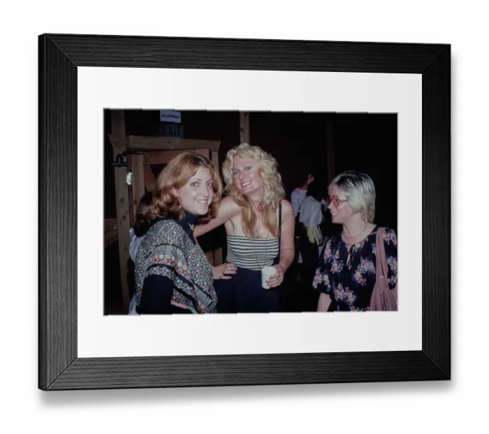 Framed Print : Seventies Ladies Framed Print : Seventies Ladies