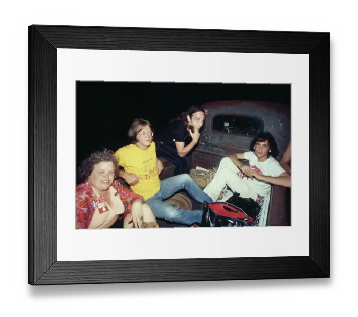Framed Print : Pickup Truck Travellers Framed Print : Pickup Truck Travellers